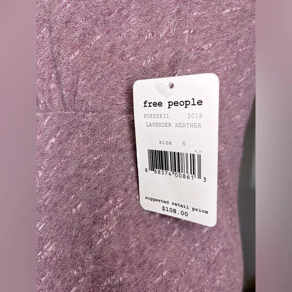 NWT Free People Sabrina Maxi Dress in Lavender Heather - Picture 10 of 12